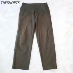 ザショップティーケー チノパンツ (S) カーキ テーパード コットンのサムネイル