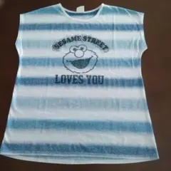 SESAME STREET 半袖 Tシャツ エルモ ボーダー柄のサムネイル