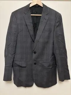 スーツジャケット チェック AOKI グレー