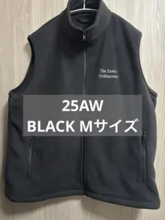 ENNOY PROFESSIONAL FLEECE VEST サイズLブラック ennoy PROFESSIONAL FLEECE VEST (NAVY) L - メルカリ