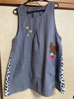 数回のみ使用！くまのがっこうエプロン、すてきな先生⭐︎学研⭐︎保育士