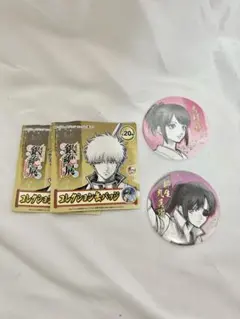 銀魂展 コレクション缶バッジ 2個セット　柳生九兵衛　志村妙