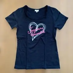 hushush ハートプリント 半袖Tシャツ サイズ2