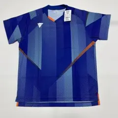 VICTAS JTTA 卓球 ゲームシャツ 青 Lサイズ ユニフォーム Tシャツ