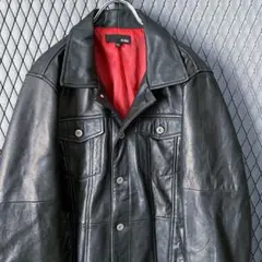 【上質本革】希少サイズXL レザージャケット ブルゾン