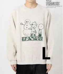 PEANUTS ジャーナルスタンダードレリューム スウェット ナチュラル Lのサムネイル