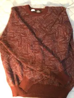 メンズニットセーター　ロンt 海外古着　希少品