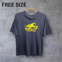 SHELL シェル ダークグレー Tシャツ ノベルティ 非売品 シンプル 夏のサムネイル