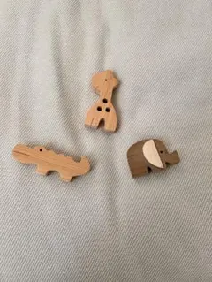 木製動物型知育玩具セット　インテリア