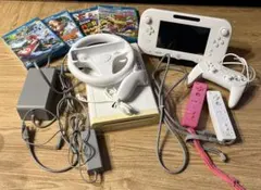 Wii U本体　ソフト　4本セット　コントローラー