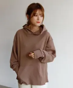 Auntie Rosa Holiday サイドリブパーカー