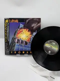 初回帯 国内盤 デフレパード炎のターゲットVERTIGO 25PP59 LP - メルカリ