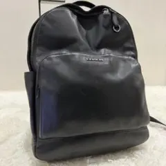 COACH コーチ レザー バックパック リュック ブラック A4 ビジネス需要のサムネイル