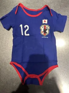 日本代表 サッカー風 ベビーTシャツ 12