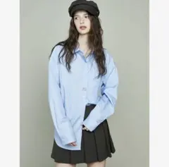 最終sale glowny ストライプシャツ