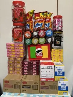 明治チョコ＆じゃがりこ＆チップススター＆プリングルス詰め合わせ
