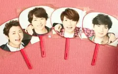 嵐　5×20ミニうちわ