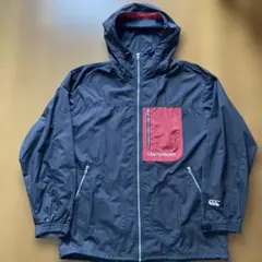 CANTERBURY フード付きナイロンジャケット　ブラック　Ｌ