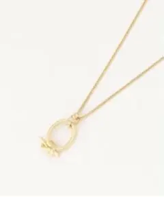J.PRESS ワンノット　ネックレス　ゴールド　オンワード