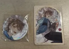 ART OF NIJISANJI 伏見ガク　缶バッジ　カード