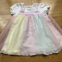 キムラタン　カットソー　レース　クーラクール