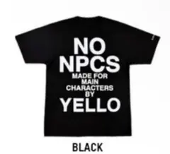 YELLO NO NPCS Tシャツ ブラック XXL ノベルティ2026