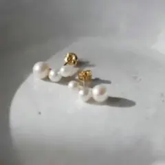 パールピアス ピアス(両耳用)