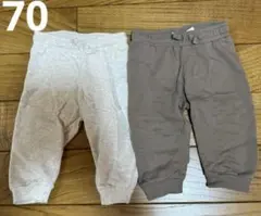 H&Mベビー スウェットパンツ 2点セット
