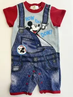【美品】　ディズニー　ロンパース　ミッキー　ミッキーマウス　ベビー