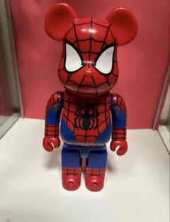 ベアブリックスパイダーマン 400% happyくじ 特賞のサムネイル