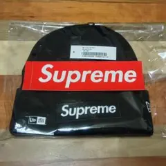 Supreme New Era® Box Logo Beanie 黒