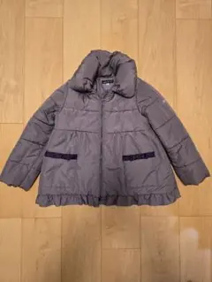 Bebe フリル付き中綿コート 120