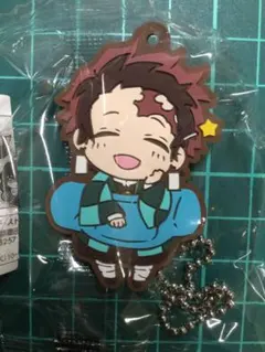 鬼滅の刃　キャラばんちょうこう　ラバーマスコット　弐ノ型　竈門炭治郎