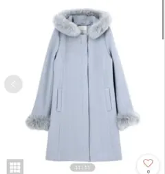 【dazzlin】フォックスファーAラインコート