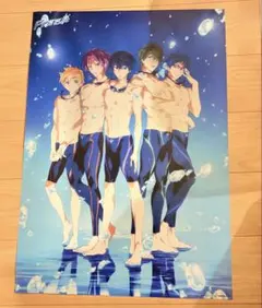 Free! 会場限定特典　西屋太志描き下ろしイベントイラスト　B2ポスター Free! イベント会場 限定 西屋太志描き下ろしイラスト B2ポスター