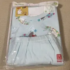 最終お値下げ　UNIQLO ムーミン ドライパジャマ 半袖 120のサムネイル