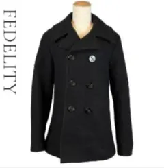FEDELITY フレデリティ ピーコート ブラック Mサイズ レディース