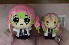 鬼滅の刃　甘露寺蜜璃　ちびぐるみ　ゆらふわみにみにぬいぐるみ