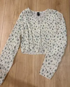 shein DAZY 花柄ブラウス　ブラウス　カーディガン