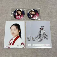 【匿名配送】齋藤冬優花 櫻坂46 生写真 缶バッジ まとめ売り