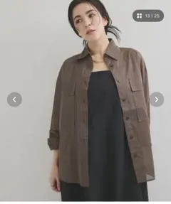 LE CERCLE par rope コットンオーガンジーシャツのサムネイル