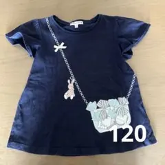 any FAM ネイビー Tシャツ 120 半袖