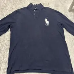 Polo by Ralph Lauren ネイビー 長袖ポロシャツ XL