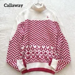 Callaway キャロウェイ✨ウールタートルネックニット　ゴルフウェア　L