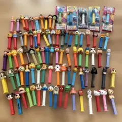 激レア PEZディスペンサー 80個以上 キャラクターセット ビンテージ 大量