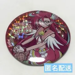 プリキュアSelectColors-Red-ホログラム缶バッジ キュアフラミンゴ