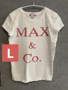 MAX&CO Tシャツ L ホワイトのサムネイル