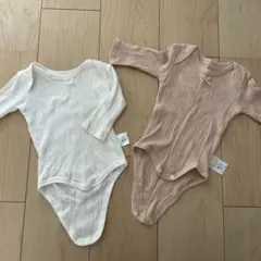 美品　ロンパース 肌着　70cm 綿100