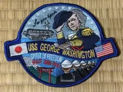 米海軍 ミニッツ級原子力空母 ジョージ•ワシントン ワッペン - メルカリ