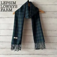 【LEPSIM LOWRYS FARM】レプシィム　レディース　チェックストール